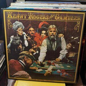 Kenny Rogers – The Gambler Vinyl Record VG+ AB120